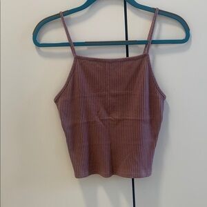 Ribbed Sweater Tank Top